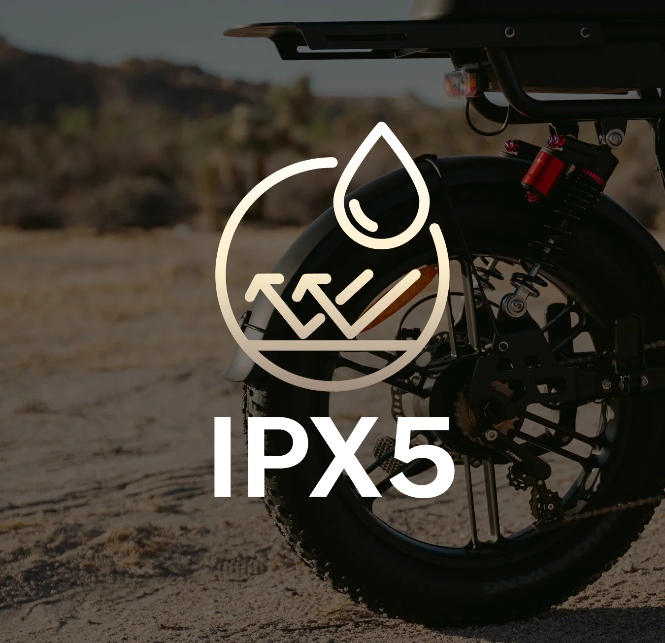 IPX6/IPX5 Wasserfestigkeit