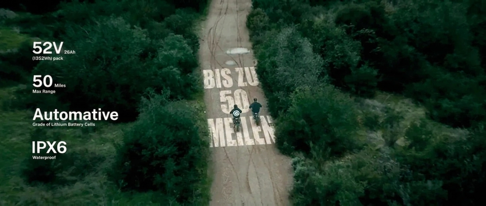 Heybike Villain mit bis zu 80 km Reichweite